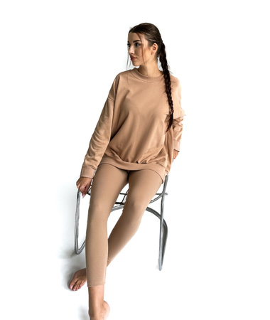 Legginsy Ciążowe Latte