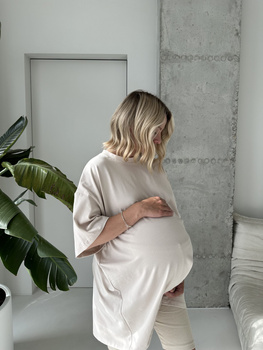 T-Shirt Oversize Beige