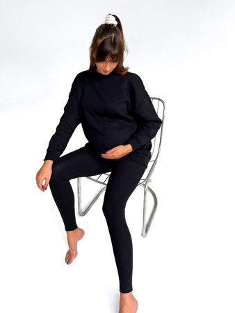 Legginsy Ciążowe Black