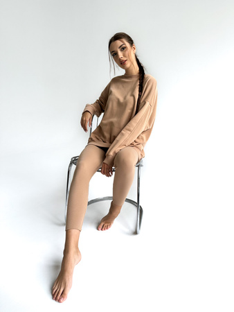 Legginsy Ciążowe Latte